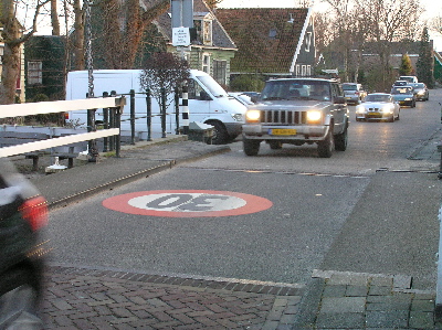 verkeersdrukte maandag 26 januari 2009 17:00 uur