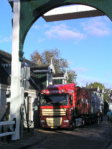 zwaar verkeer, oktober 2009